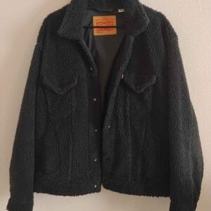 Levi's Black Fleece Shirt Jacket